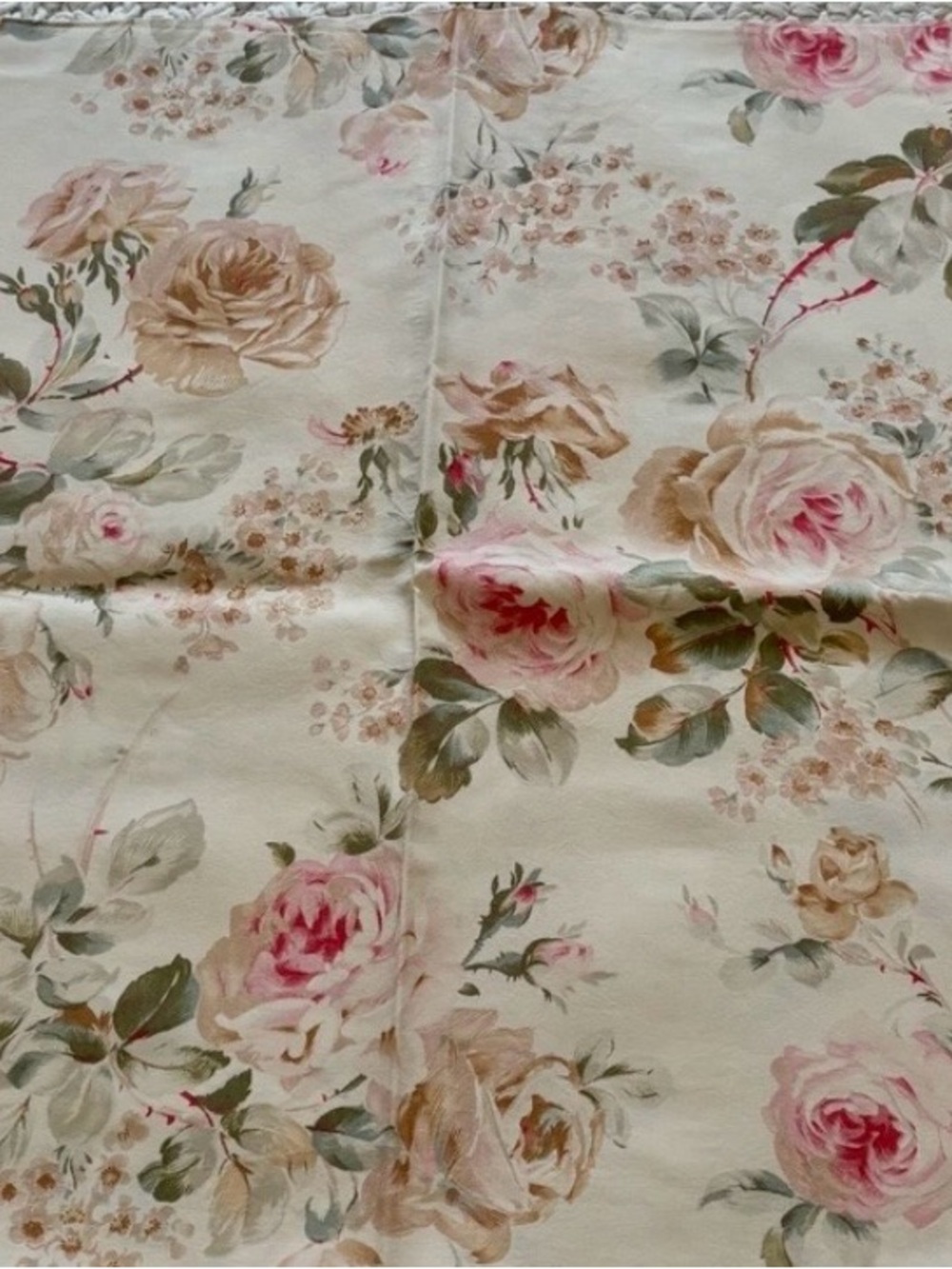 Ralph Lauren Woodstock Sateen Queen Flat & Extra Deep Fitted Sheet
